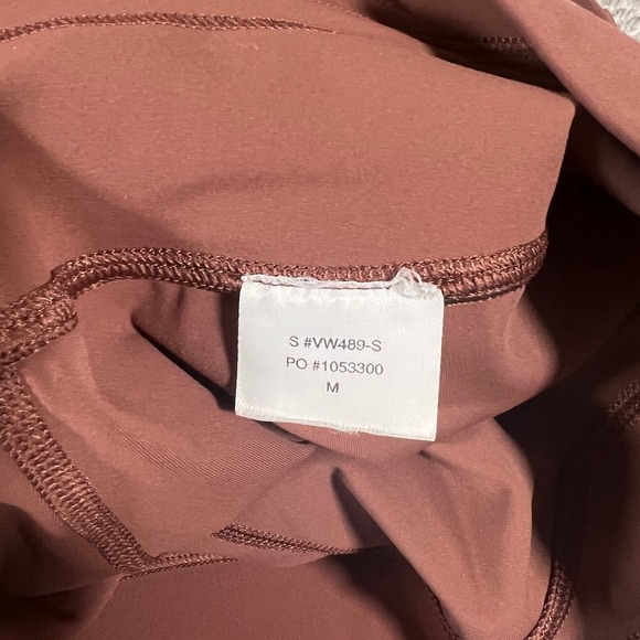 Vuori Daily Wide Leg Pants Women Medium Brown Terracotta Lounge READ DESCRIPTION - Picture 3 of 10